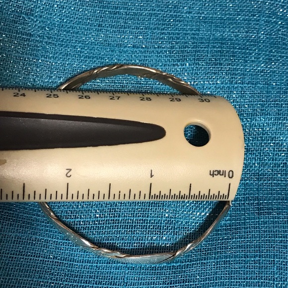 Heavy vintage sterling bracelet - Picture 4 of 5